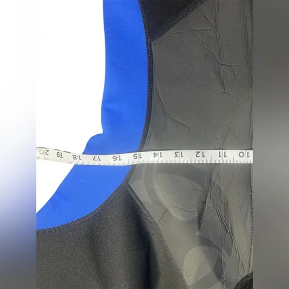 Defiance Neoprene Black & Blue Shorty Style Wetsuit Men’s EUC - Picture 6 of 14